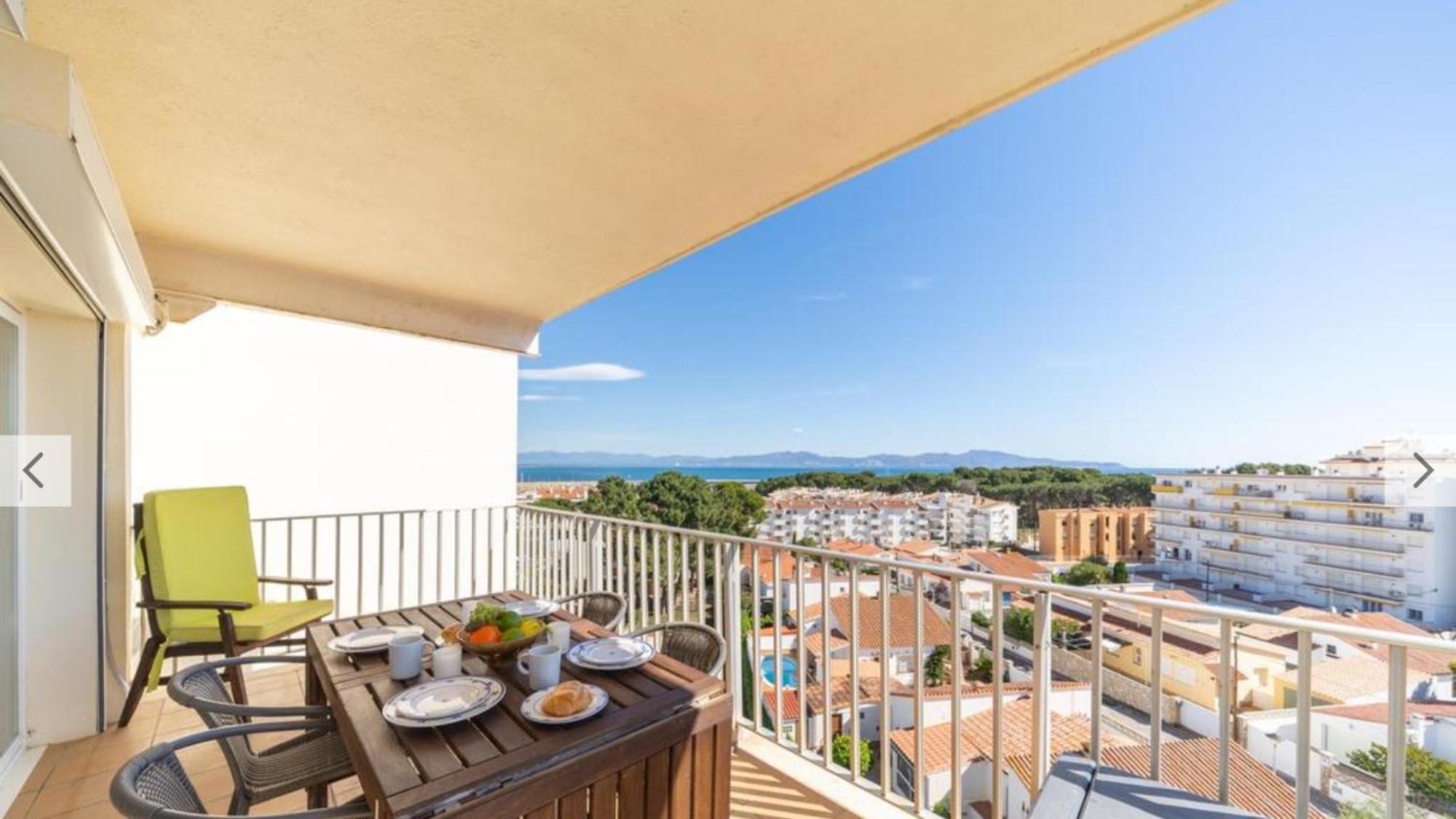 Orsa-Atico Con Vista Al Mar Y Piscina Apartment L' Escala Bagian luar foto
