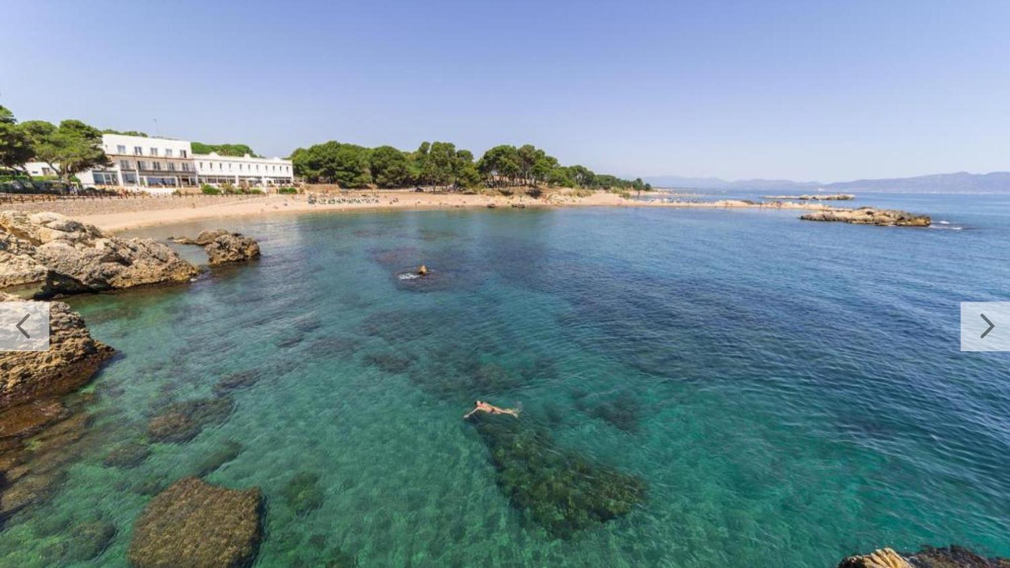 Orsa-Atico Con Vista Al Mar Y Piscina Apartment L' Escala Bagian luar foto